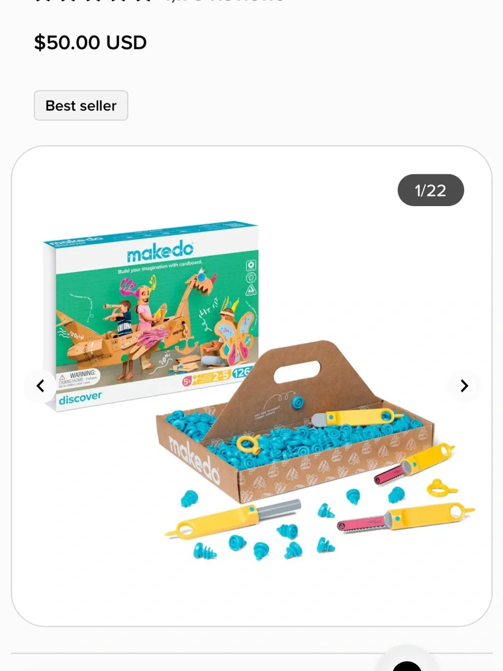Makedo Cardboard Building Set